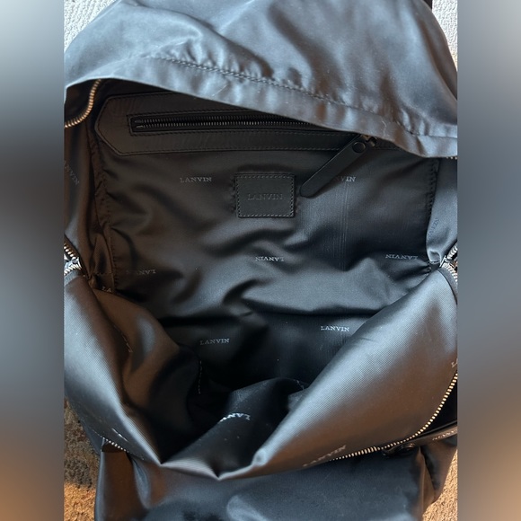 Rare find! Lanvin backpack in black color - Picture 5 of 15